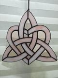 Royal Stained Glass Stained Glass Art This art can be ordered in other colors. Please 10 days to create. Celtic Heart Knot