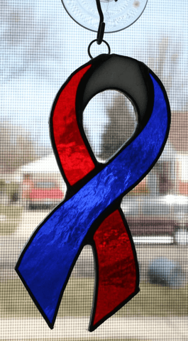 Stained Glass Ribbons for Any Cause