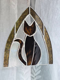 Royal Stained Glass Gothic Kitty