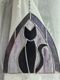 Royal Stained Glass Gothic Kitty