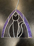 Royal Stained Glass Gothic Kitty