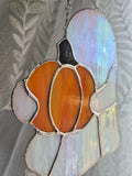 Royal Stained Glass Stained Glass Pumpkin Ghost