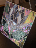 Royal Stained Glass Purple Thistle