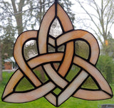 Royal Stained Glass Stained Glass Art This art can be ordered in other colors. Please 10 days to create. Celtic Heart Knot