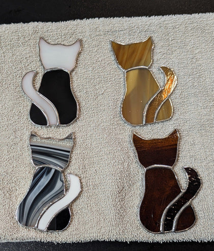 Royal Stained Glass Little kitties